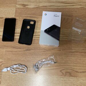 Google Pixel 2 64GB with Charger and Otterbox Case
